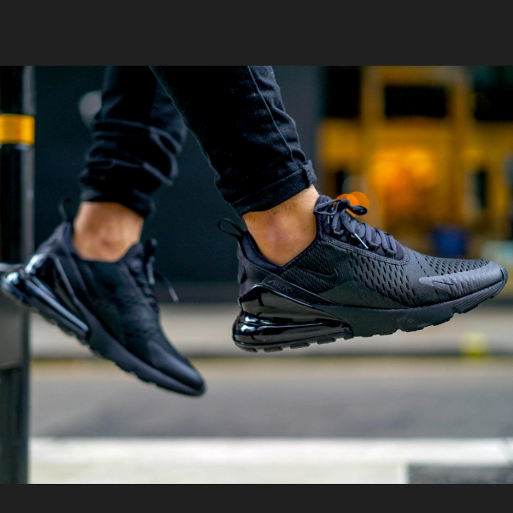Nike Air Max 270 -Women’s Solid Black